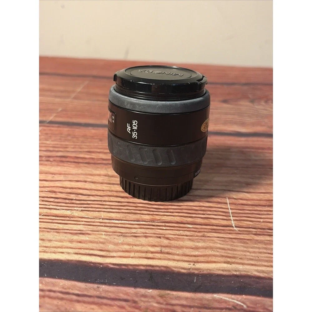 Minolta AF 35-105mm f/3.5-4.5 Zoom SLR Lens For Minolta Sony A W/ Caps